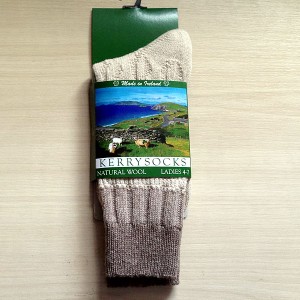 Kerry Socks Striped Beige