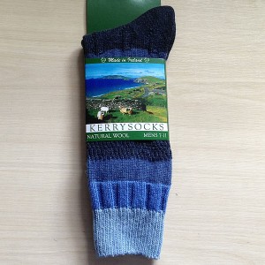 Kerry Socks Mens Striped Navy