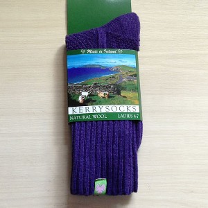 Kerry Socks Purple Ladies